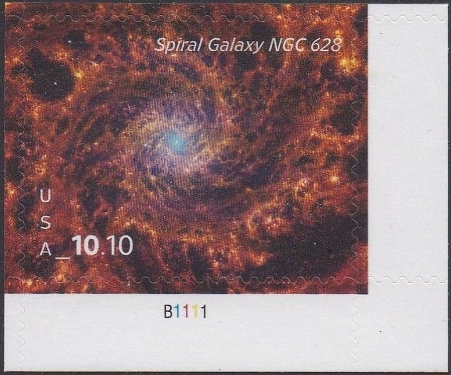 5954 Spiral Galaxy NGC 628 MNH