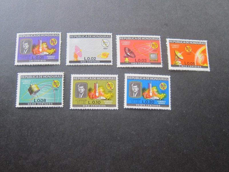 Honduras 1968 Sc 436-42 space set MNH