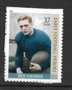 UNITED STATES, 3811, MNH, EARLY FOOTBALL HEROES