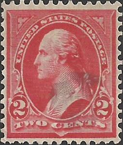 # 279bd Used Orange Red George Washington