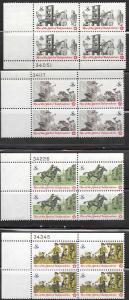 US #1476-1479 MNH PB Rise of the Spiritr of Independence