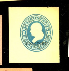 U114 MINT SPECIMEN FULL CIRNER VF