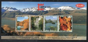 New Zealand - SC# 1353a - MNH - CAPEX Scenic Views - souvenir sheet/4