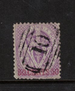 British Columbia #17 Used Fine With #10 Numeral Cancel