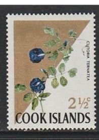 1967 Cook Islands - Sc 202 - MNH VF - 1 single - Clitoria Ternatea