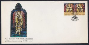 New Zealand Scott 1309A FDC - Christmas 1995