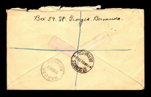 Bermuda 1938 Registered Cover - L17093