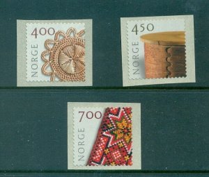 Norway - Sc# 1274-5. 2001  Local Crafts. MNH $5.00.