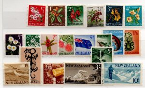 New Zealand 333-351 Mint hinged