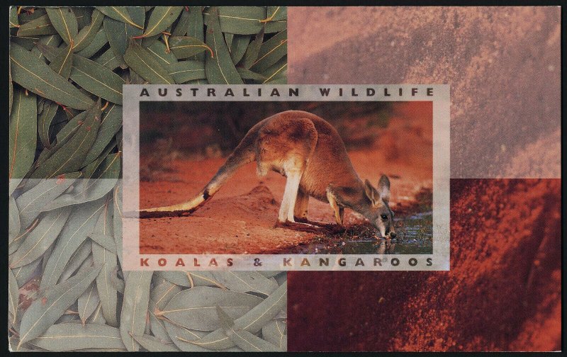 Australia 1279a in presentation folder MNH Animals Kangaroos, Koala