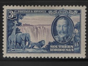 SOUTHERN RHODESIA  ,35   MINT HINGED, REMNANT