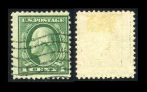 US # 498 WASHINGTON, used