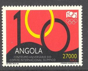Angola 923, MNH, Olympics