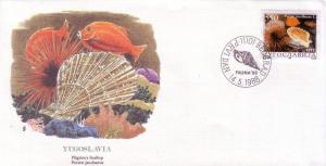 Yugoslavia FDC SC# 1895 Pilgrims Scallop L394