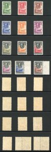 Bechuanaland SG99/110 KGV Set Fine M/M Cat 500 pounds