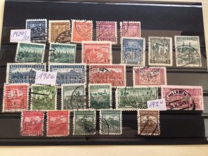 Czechoslovakia  mounted mint & used stamps A12850