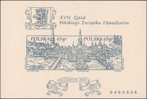 Poland 1998 MNH Stamps Souvenir Sheet Scott 3416 Imperf Philately Sailing Ships
