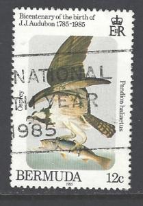 Bermuda Sc # 465 used (DT)