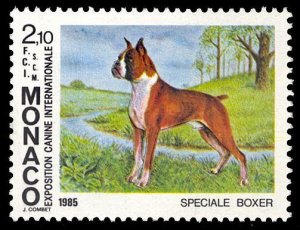 Monaco 1985 Dogs Scott #1479 Mint Never Hinged