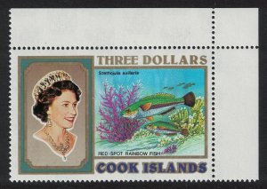 Cook Is. Red-spotted rainbowfish $3 Corner 1993 MNH SG#1273