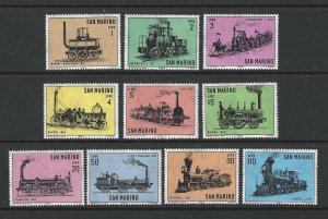 San Marino 564-603  Complete  MNH SC:$2.60