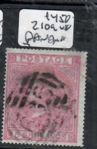 GREAT BRITAIN USED PANAMA  C35   QV 5/-   SG Z109   VFU    P0623H