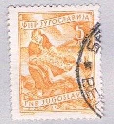 Yugoslavia 380 Used Fishing 1953 (BP28215)