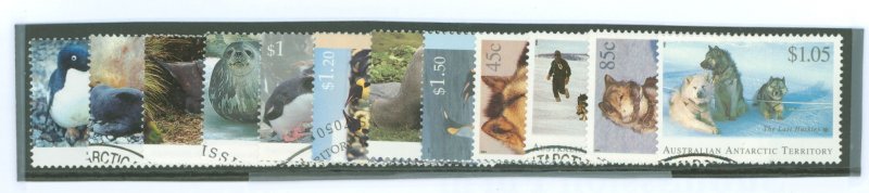 Australian Antarctic Territory #L83-L93 Used