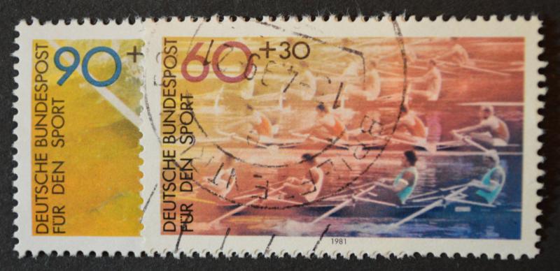 Germany Sc # B587-588, VF Used