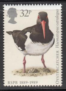 Great Britain 1989 MNH Scott #1241 32p Oystercatcher - Birds
