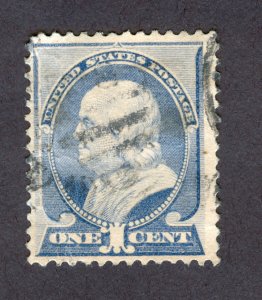 US Scott 212 Used Hinged VG