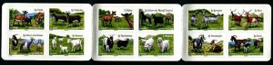 HERRICKSTAMP FRANCE Sc.# 4763-74 Goats Booklet