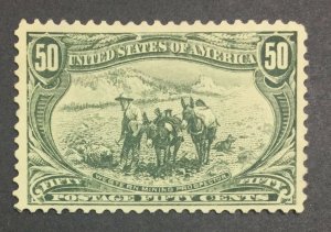 MOMEN: US STAMPS #291 MINT OG NH LOT #39641