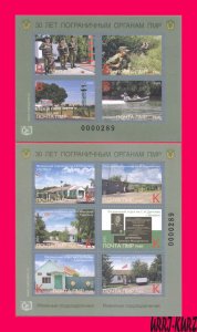 TRANSNISTRIA 2022 30 Years Military Border Troops Guard Soldiers 2 s-s imp. MNH