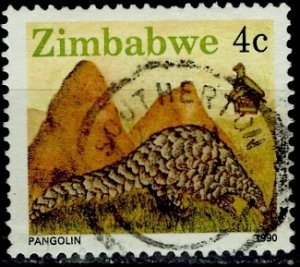 Zimbabwe; 1990: Sc. # 617a: Used Perf. 14 x 13 1/2 Single Stamp