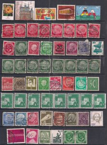 Germany Selection of 59 used stamps ( 547 )