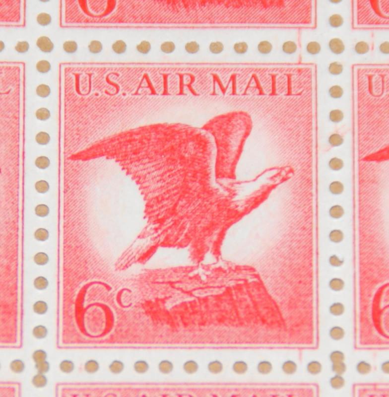 1963 sheet - Airmail, Bald Eagle, Sc# C67