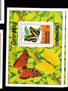 Grenada Grenadines Butterfly SC 82 MNH (3eyz)