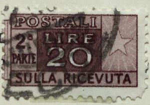 AlexStamps ITALY #Q80R VF Used 