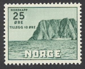 Norway Sc# B59 MNH 1957 25o + 10o North Cape