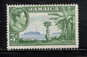 JAMAICA Scott # 121 MH - KGVI & Banana Industry