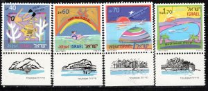 Israel Scott # 1007 - 1010, mint nh