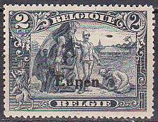 Germany 1N39 1920 Eupen Overprint MH