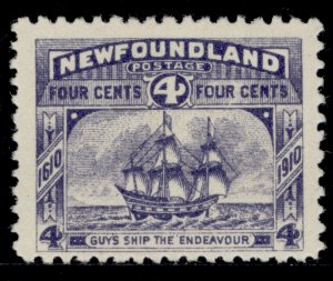 CANADA - Newfoundland GV SG98, 4c violet, M MINT. Cat £27.