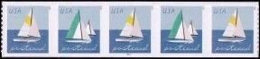 U.S.#5749-50 Sailboats 48c PNC-5, MNH.  P# P1111. Tiny ink spot on back.