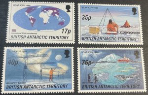 BRITISH ANTARCTIC TERR. # 235-238--MINT/NEVER HINGED--COMPLETE SET--1996