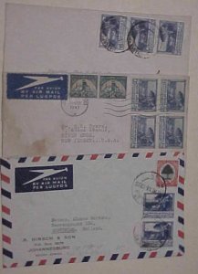 SOUTH AFRICA 3 SMALL COVERS #59,117A,117B cat.$78.00