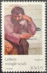 Scott #1530 1974 10¢ Universal Postal Union Raphael MNH OG VF