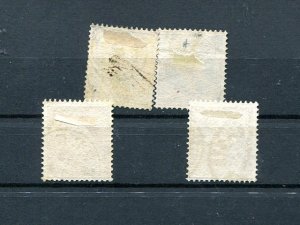 Norway #2-5 Used VF  Cat $365 - Lakeshore Philatelics