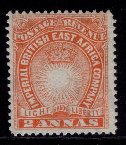 BRITISH EAST AFRICA QV SG6, 2a vermilion, M MINT.